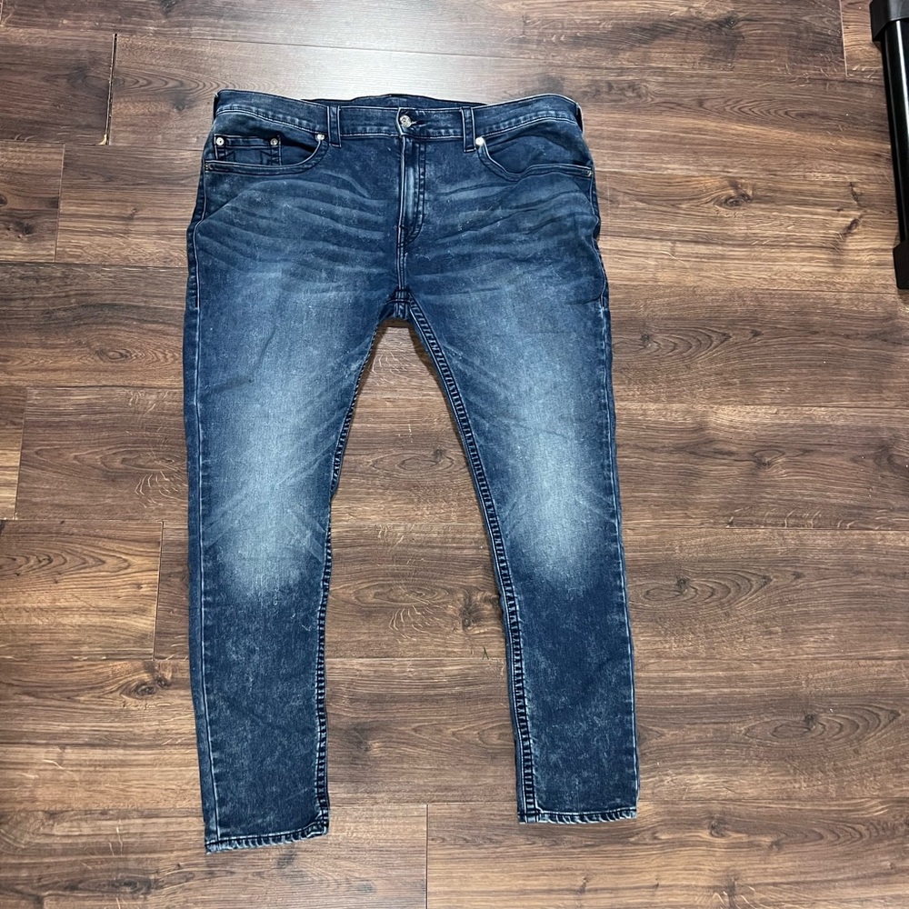 Vintage Men’s True Religion Dark Blue Skinny Jeans
